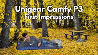 Unigear Camfy P3 Sleeping Pad Review  Team Tatum [upl. by Dorette214]