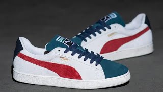 Puma Suede Vintage 100 Kulit Asli  Grosir Sepatu Tangerang  Sneakers Murah  Sepatu Kulit [upl. by Euqinemod]