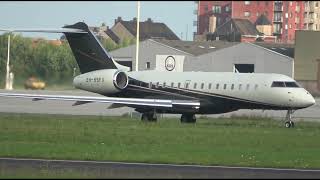 BOMBARDIER GLOBAL EXPRESS 9H 99FX Departure [upl. by Terra489]