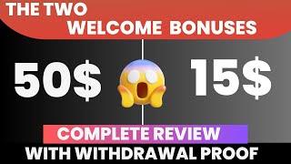 The two forex welcome bonuses  with withdrawal proof  complete review [upl. by Warrenne517]