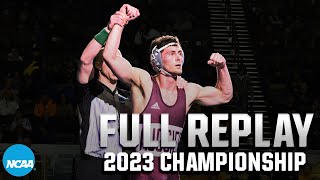 2023 NCAA DIII wrestling championship  FULL REPLAY [upl. by Aronel]