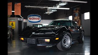 1978 Corvette  36195 Miles Excellent Condition BlackBlack  Seven Hills Motorcars [upl. by Eulaliah364]