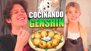 CHEF NORUEGO COCINA COMIDA DEL GENSHIN IMPACT [upl. by Oicnaneb]