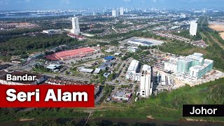 Bandar Seri Alam  Development 2024 amp Hospital Pasir Gudang [upl. by Notreve]