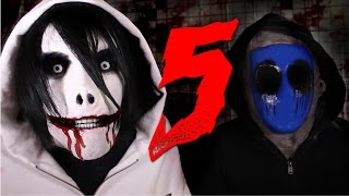 ASK JEFF THE KILLER AND EYELESS JACK EPISODE 5 [upl. by Akinal203]