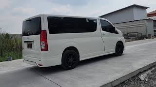 ชุดแต่งสเกิร์ตรถตู้ Hiace 2022 [upl. by Ydor956]