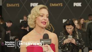 Katherine Heigl at the 75th Primetime Emmys  TelevisionAcademycomInterviews [upl. by Olram]