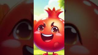 Mango and pomegranate dancing l kidssong short viralvideo viralshorts [upl. by Caterina]