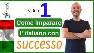 Come imparare litaliano con successo 1  Crea il tuo piano di azione [upl. by Loretta]