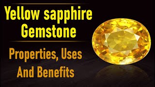 Yellow Sapphire Pukhraj  Benefits and Astrological Importance of Yellow Sapphire  Pukhraj Price [upl. by Notlim]