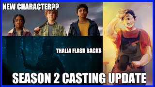 Percy Jackson Series Season 2 News Thalia amp Tyson Casting Update  New Original Character [upl. by Ternan]