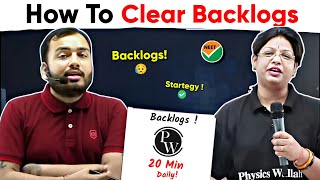 How To Clear Backlogs 😓  Best Startegy For Online Coaching Students 🔥 [upl. by Nairda]