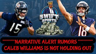 Bears Narrative Alert  Caleb Williams HOLDOUT [upl. by Heigho]