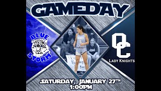 OCC Lady Knights at Southwestern Illinois  January 27 2024 [upl. by Norabal]