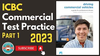 ICBC Commercial Drivers License Practice Test Part 1  Canadian Driver Knowledge Tests [upl. by Naot]