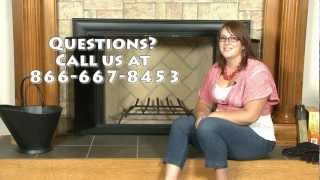 How to Measure for a Fireplace Grate [upl. by Ddot]