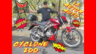 La Mejor Moto para la Ciudad  VENTO Cyclone 2023  Prueba de Manejo  Review [upl. by Canon]