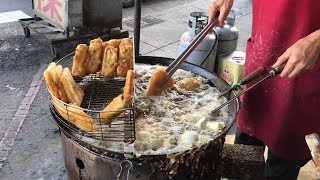 炸物炸蚵嗲   台灣街頭美食  Chinese Tempura  Taiwanese Street Food [upl. by Swartz]