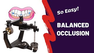 Balanced Occlusion  Hanaus Quint drteeth [upl. by Oilalue]