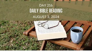 Read The Bible With Me  Day 216 Zechariah 58 [upl. by Jessalyn]