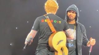 Eminem ft Ed Sheeran  Lose Yourself Stan Full Set of Surprise Performance at Detroit 150723 8K [upl. by Ahseyd588]