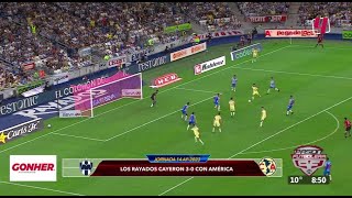 Los Rayados cayeron 30 con América  Pasión Futbolera [upl. by Hsoj]