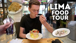 Top Foods to Try in Lima Peru  Lima Food Tour [upl. by Adnilema]