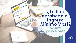 🖊 Cómo consultar el estado del Ingreso Mínimo Vital  Paso a Paso [upl. by Ennej]