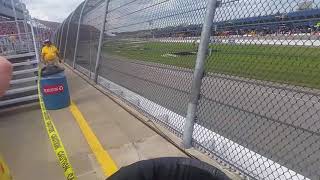 Insane 217mph NASCAR drive by shakes camera [upl. by Acisse]