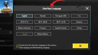 Change language in pubg [upl. by Gaylord]