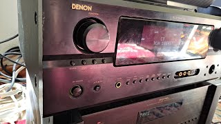 DENON AVR 2805 surround recever [upl. by Ezeerb]