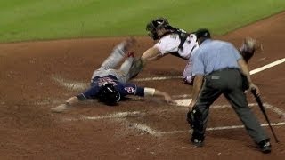 Marisnick nails Kipnis trying to score [upl. by Rriocard]