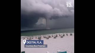 Massive waterspout in Destin Florida [upl. by Ekard]