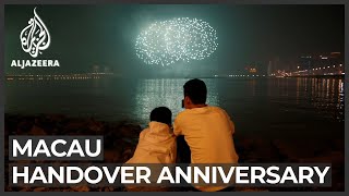 Macau marks 21 years since returning to China [upl. by Panther]