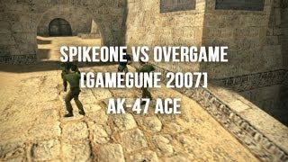 DomenikTV  SPIKEONE vs GameOVER GameGune 2007 [upl. by Eiliah]