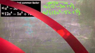 Greatest Common Monomial Factors An Explanation Algebra I [upl. by Shayla514]