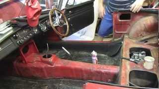 MGB Seat Cover and Carpet Replacement Part 2 Final [upl. by Eelreveb]