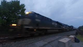 Macungie PA NS trains [upl. by Eiuqcaj]