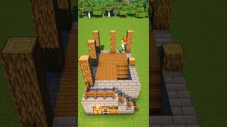 Minecraft Easy Starter House🏠 shorts [upl. by Bronny]