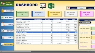 Invoice And Inventory Management Application In Ms ExcelStock Management In Ms Excel msexcel [upl. by Harac930]