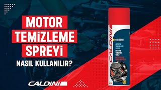 CALDİNİ MOTOR TEMİZLEME SPREYİ NASIL KULLANILIR [upl. by Giselle]