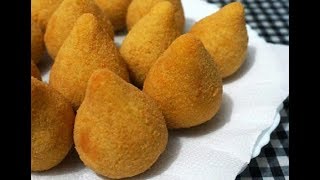 COXINHA DE MANDIOCA A MELHOR COXINHA DO MUNDO [upl. by Chapman]