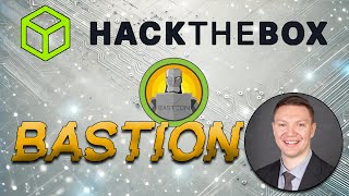 Live Hacking Hack The Box  Bastion Walkthrough  AMA [upl. by Neveda]