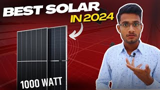 Best Solar Panels In 2024  Best BiFacial amp TOPCon Solar Panels for Home In India 2024 [upl. by Hepza]