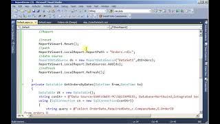 How to Create RDLC SubReport using aspnet c Step by Step [upl. by Franci]