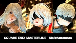 新宿ARTNIAにて撮影 SQUARE ENIX MASTERLINE NieRAutomata 14 Scale [upl. by Launam]