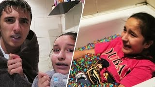 DEADLY ORBEEZ ICE BATH CHALLENGE WITH MY SISTER 😱 [upl. by Iorio796]