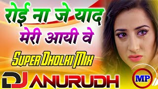 Roi Na Ninja full song New Dj Remix Viral Song  Roi Na Jo Yad Meri Aayi Ve Remix  Dj Anurudh Mix [upl. by Lonni]