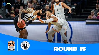 ratiopharm UlmUBT ClujNapoca  Round 15 Highlights  202324 BKT EuroCup [upl. by Anyar]