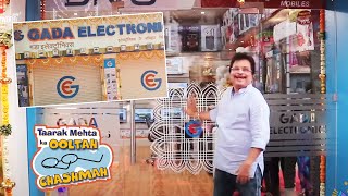 Gada Electronics NEW Shop Tour amp Inauguration By Producer Asit Modi Taarak Mehta Ka Ooltah Chashmah [upl. by Amice]